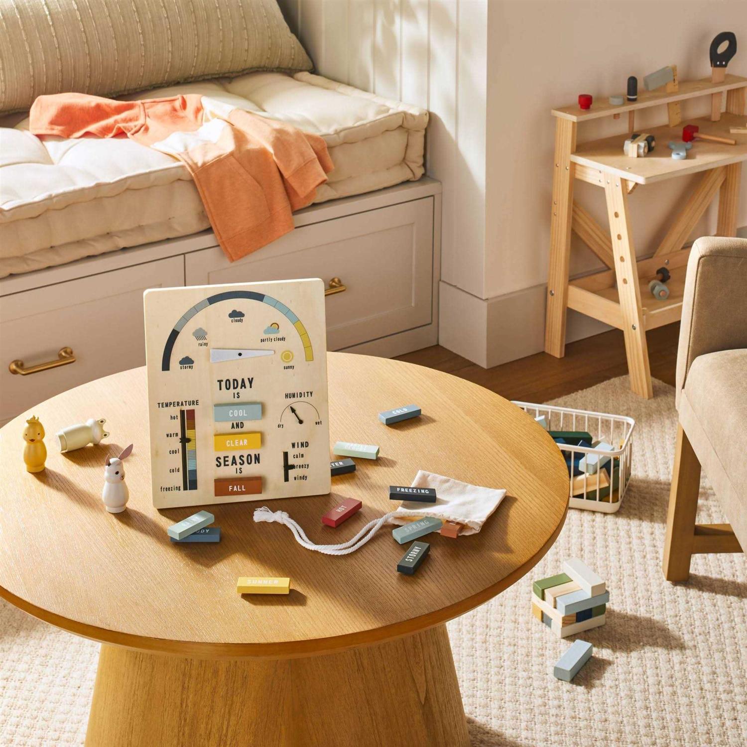 Hearth & Hand with Magnolia Toy Weather Station 15pc - Image 3