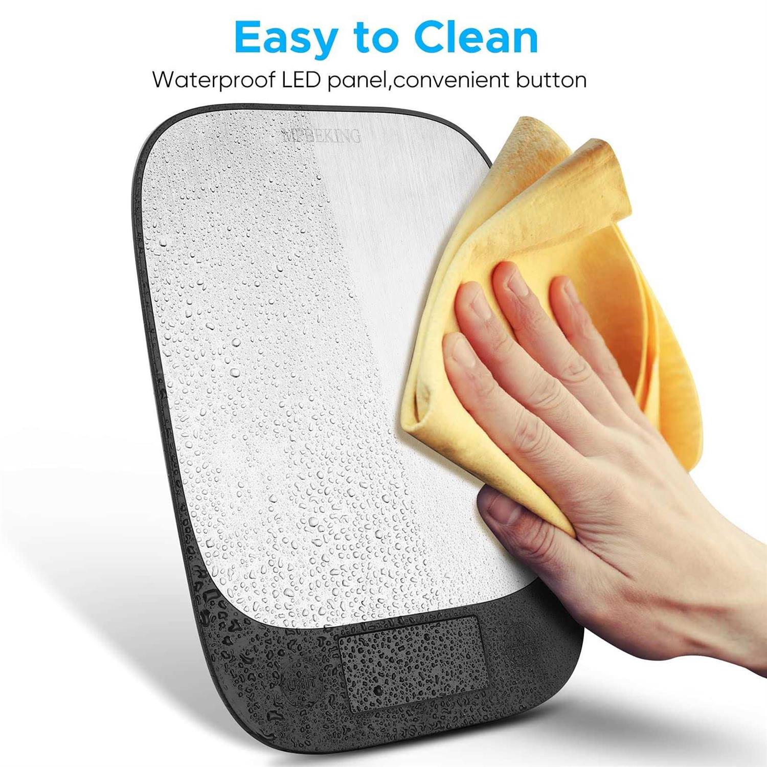 MPBEKING Digital Food Scale, Kitchen Scale Weight Grams and Oz for Weight Loss - Image 3