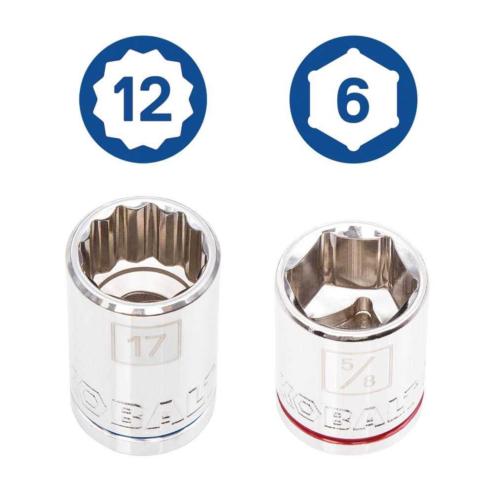 Kobalt 64-Piece Standard and Metric Mechanic's Tool Set with Hard Case - Image 3