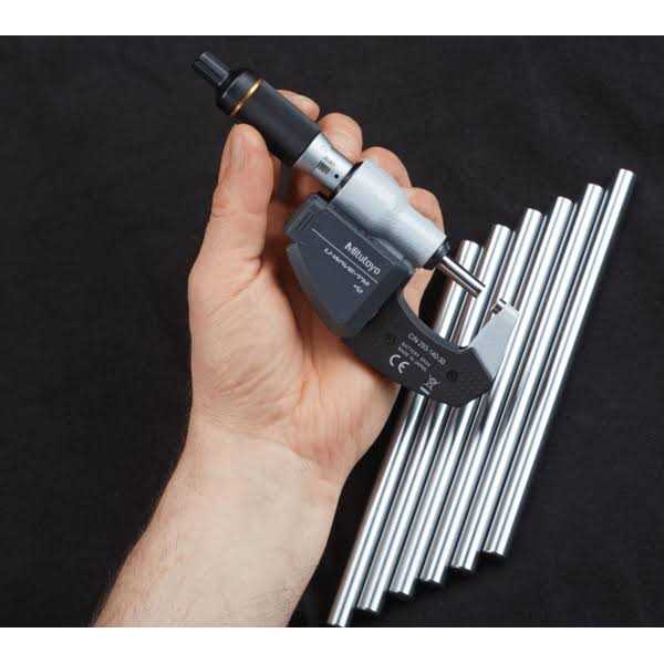 Mitutoyo 293-340-30 Digimatic 0-1/25.4MM Fast Measure IP65 Digital Micrometer Ratchet Stop Thimble - Image 5