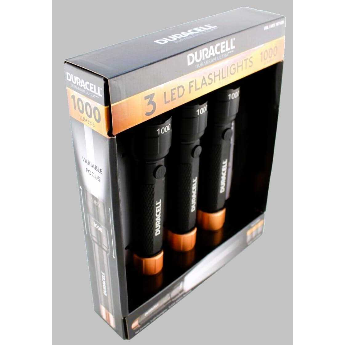 Duracell 1000 Lumens LED Flashlight - Image 3