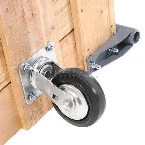 Global Industrial Hardwood Deck Platform Truck Casters - Image 4