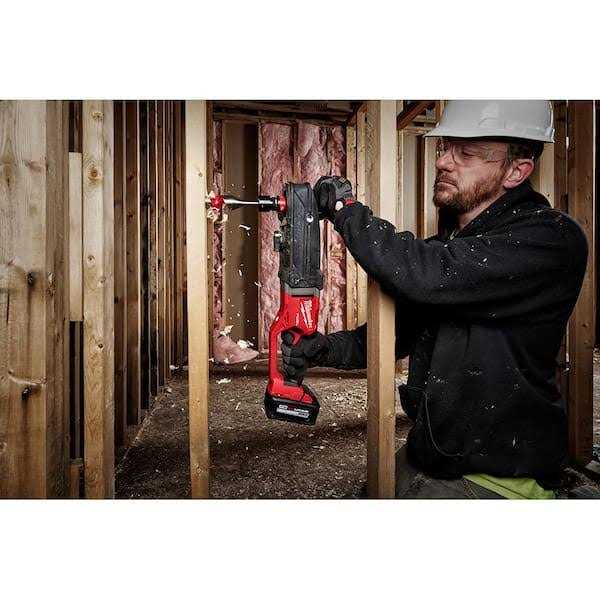 Milwaukee M18 FUEL 18-Volt Lithium-Ion Brushless Cordless GEN 2 Super Hawg 1/2 in. Right Angle Drill - Image 3