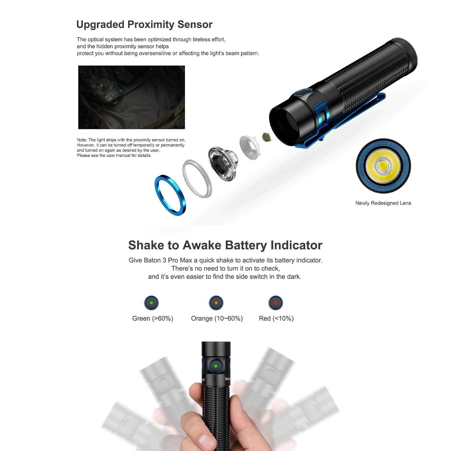 Olight Baton 3 Pro Max Flashlight - Image 5