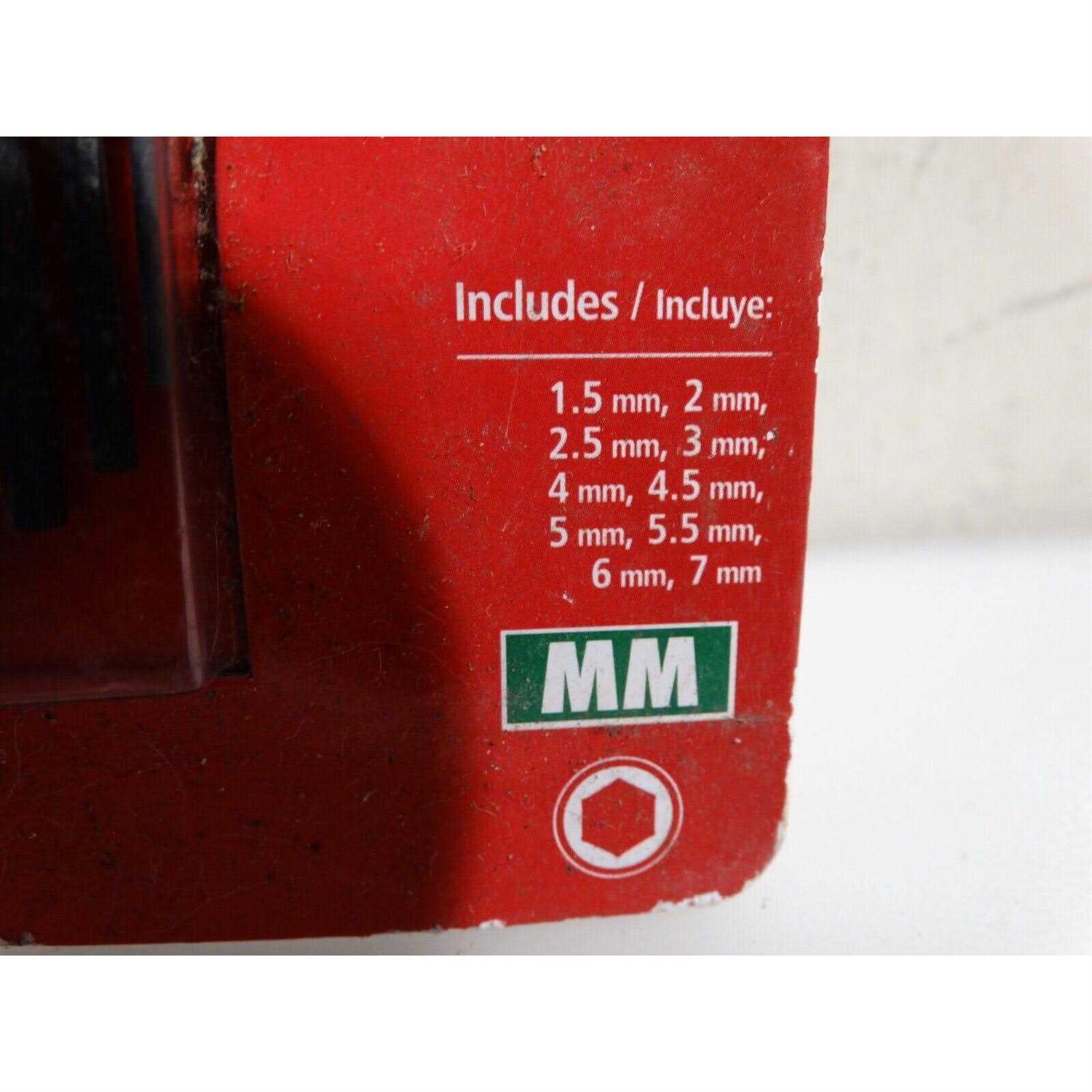 Husky Metric Short Arm Hex Key Set - Image 3