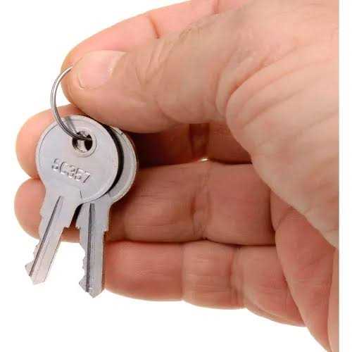 Global Industrial RP9009 Replacement Keys for Cabinet 603355-237614-237615-4933 - Image 3
