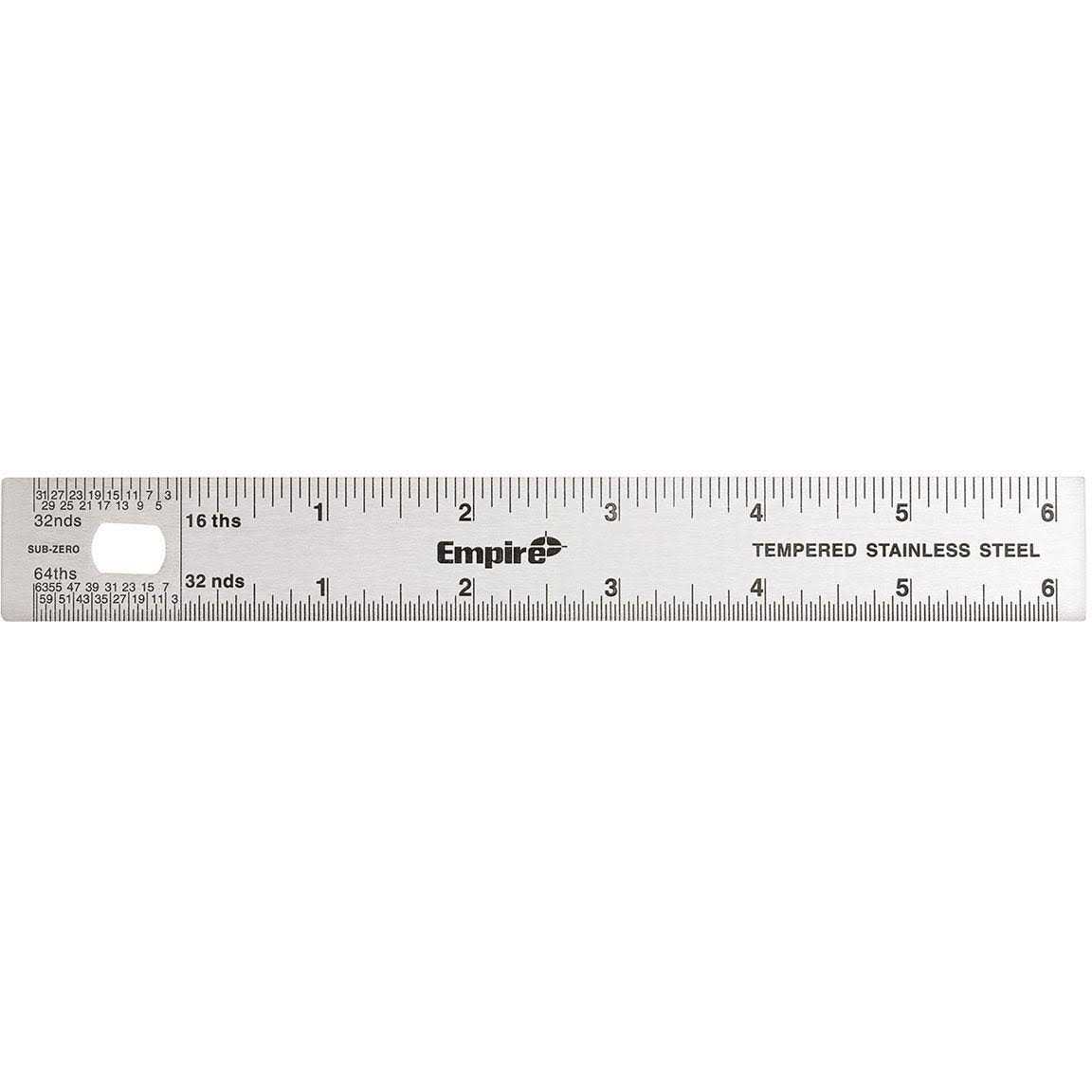 Empire 2730 6 Pocket Ruler-Stainless Steel - Image 3