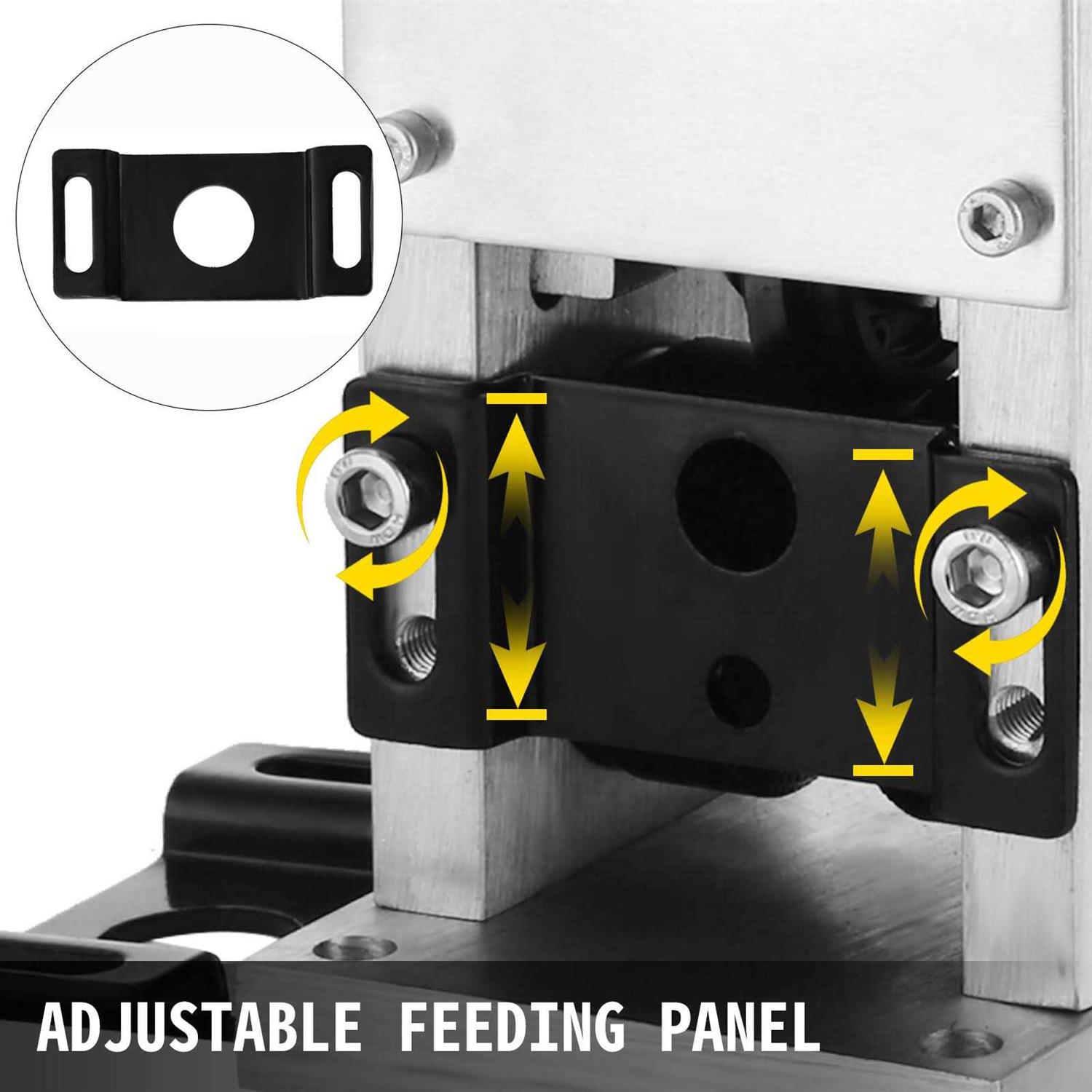 VEVOR Manual Wire Stripping Machine 0.06-0.98 inches Wire Stripper Machine with Hand Crank Portable - Image 4