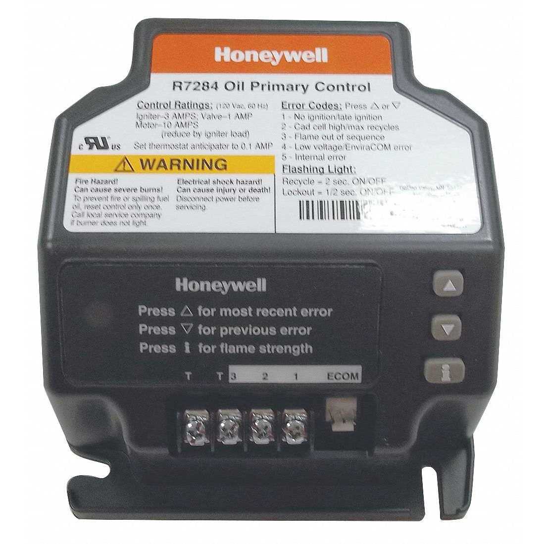 Honeywell R7284B1024 Electronic Oil Primary - Image 4