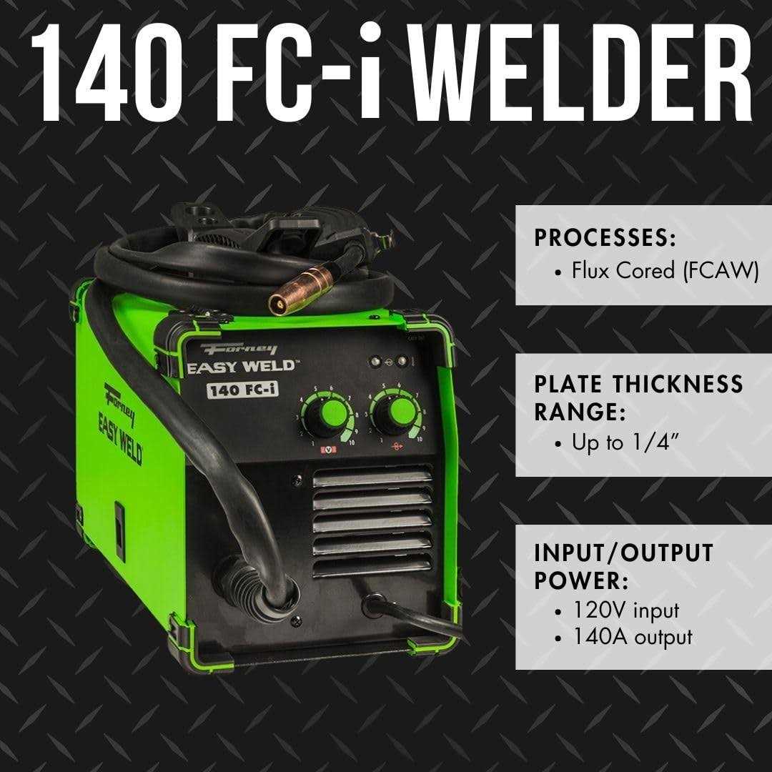 Forney Easy Weld 140 FC-i MIG Welder - Image 4