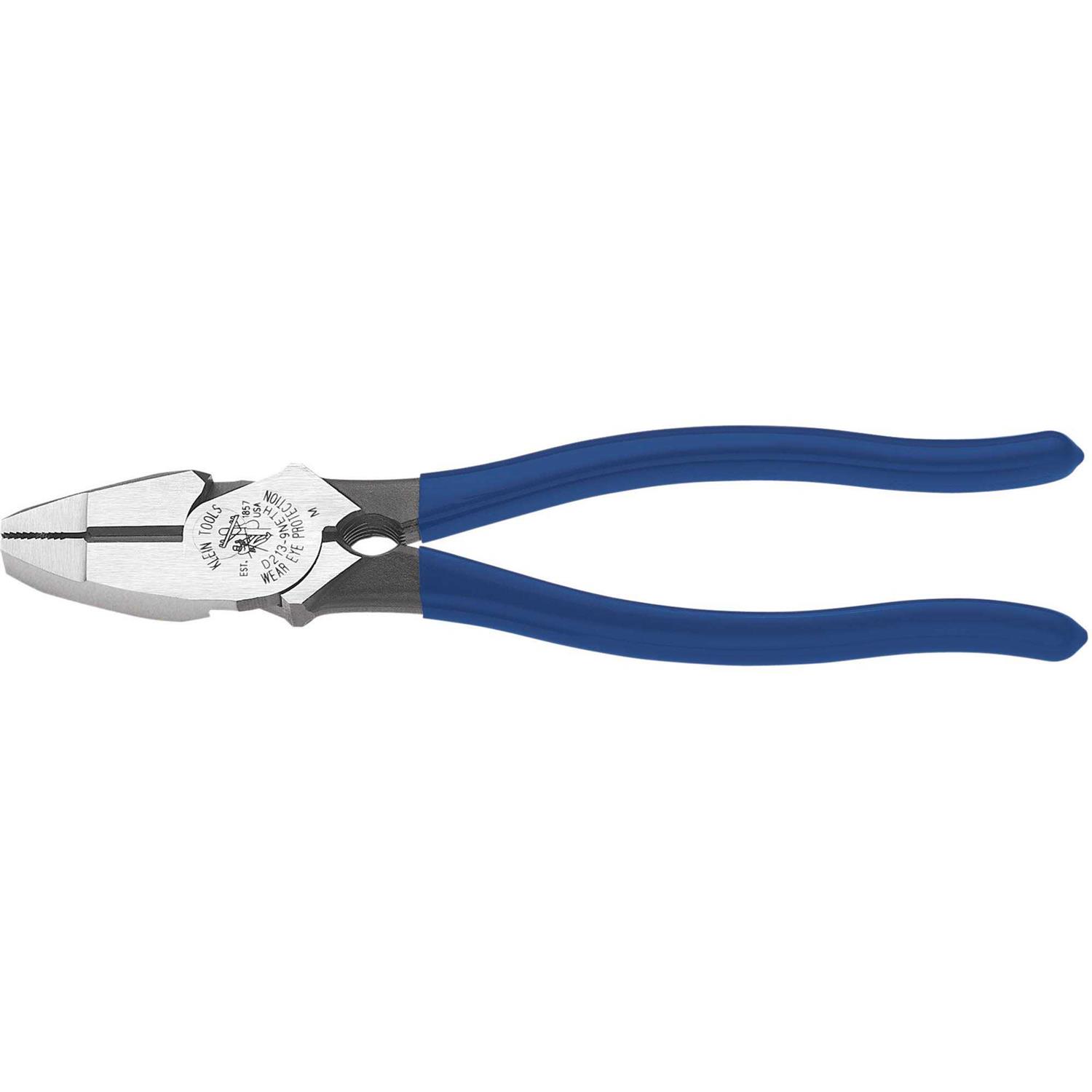 Klein Tools D213-9NETH Lineman's Bolt-Thread Holding Pliers
