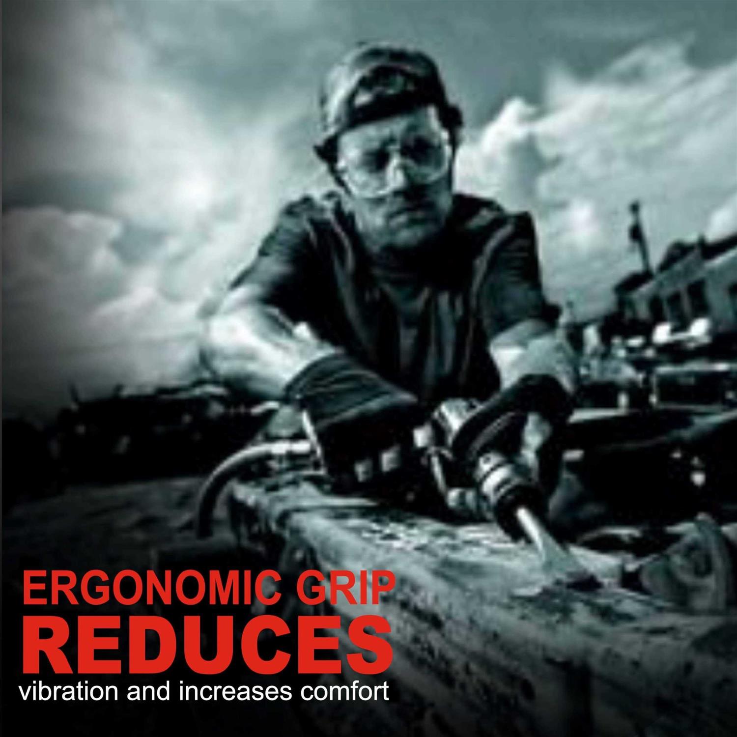 Ingersoll Rand 114GQC Air Hammer 3 PC Chisel Set with Tapered Punch - Image 4