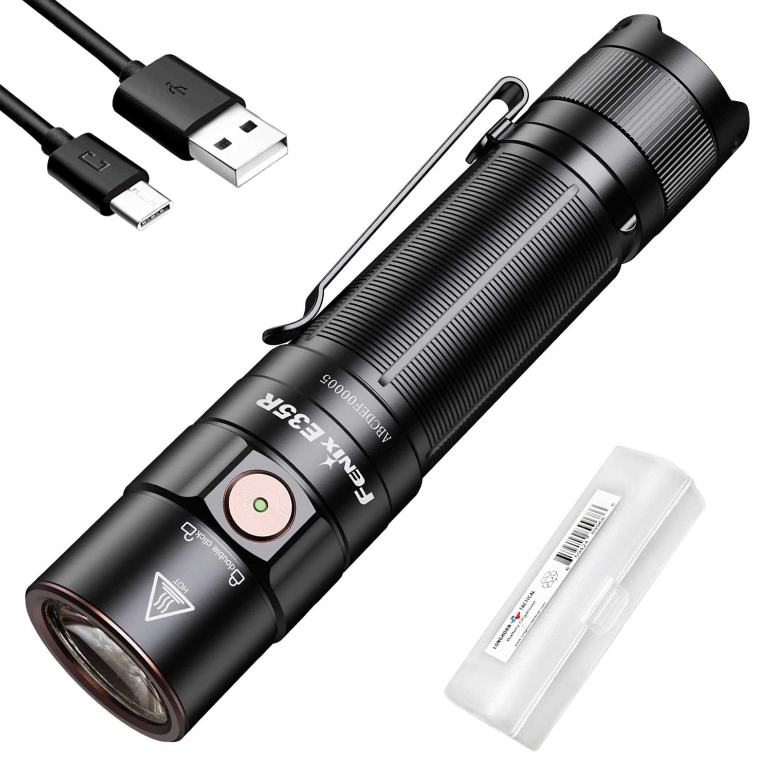 Fenix E35R Rechargeable Flashlight