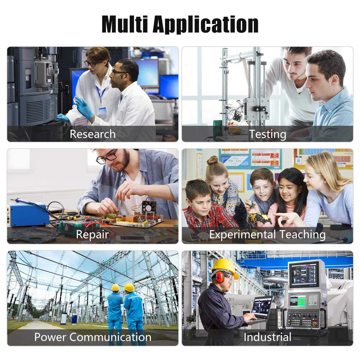 1hz-500khz Dds Functional Signal Generator Seesii Dds Function Low Frequency Signal Generator Sine/Triangle/Square/Sawtooth Waveform - Image 5