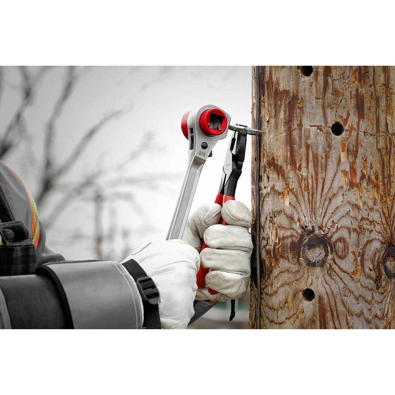 Milwaukee High Leverage Ratcheting Wrench 48-22-9213 - Image 2