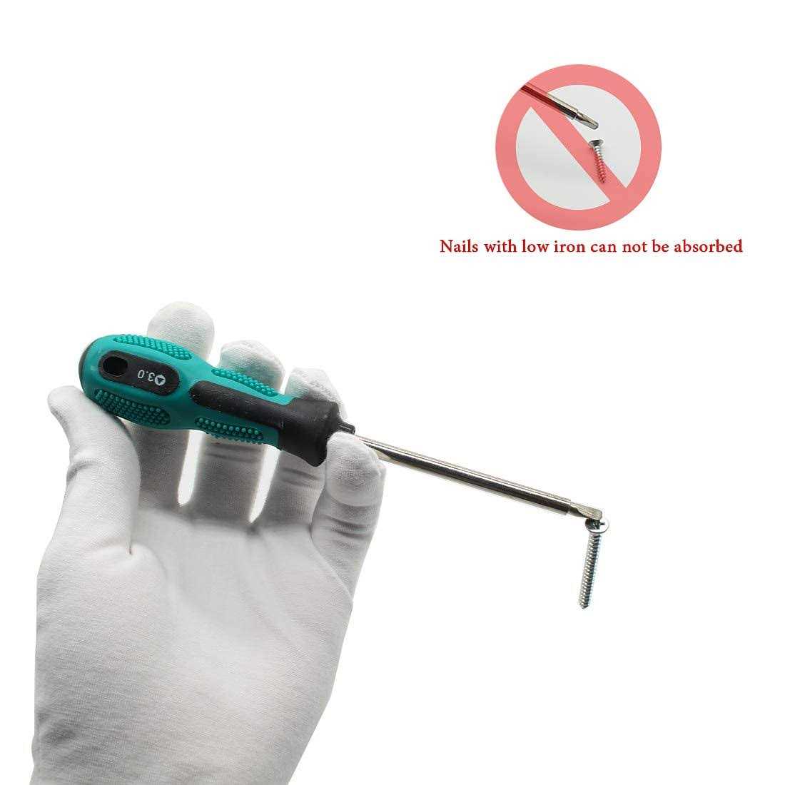 OLIREXD 4pcs 16cm Triangle Magnetic Tip Screwdriver Anti-slip Repair Tool - Image 3