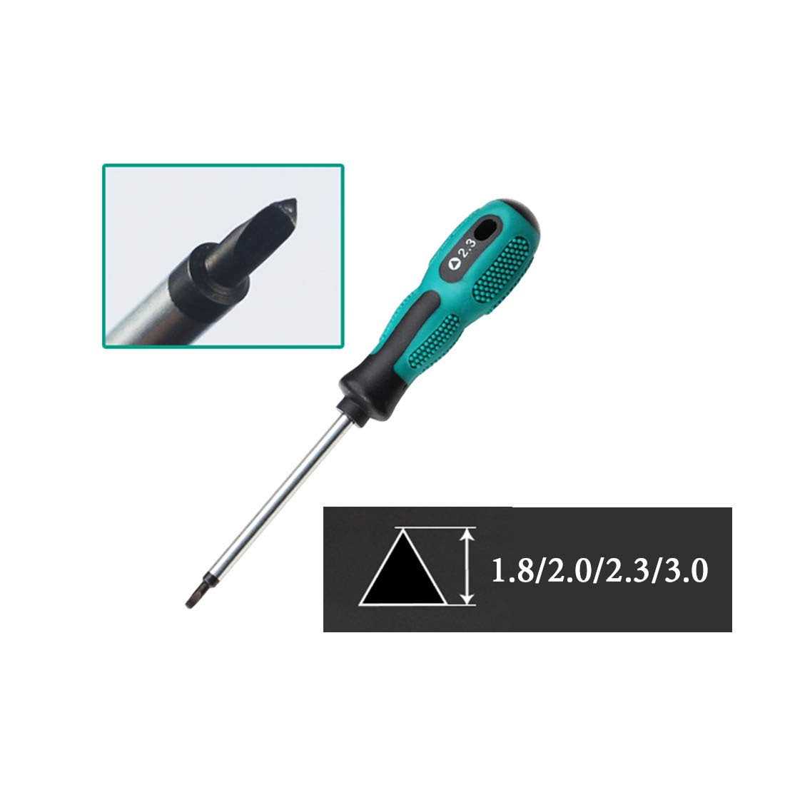 OLIREXD 4pcs 16cm Triangle Magnetic Tip Screwdriver Anti-slip Repair Tool - Image 5