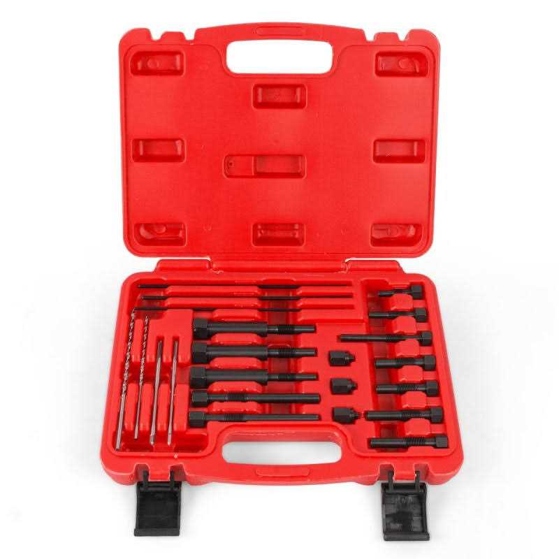 Glow Plug Removal Tool 22pcs Glow Plug Removal Tool Kit High Hardness Glow Plug Removal Tools Glow Plug Extraction Kit For M8 & M10 Glow Plug - Image 4