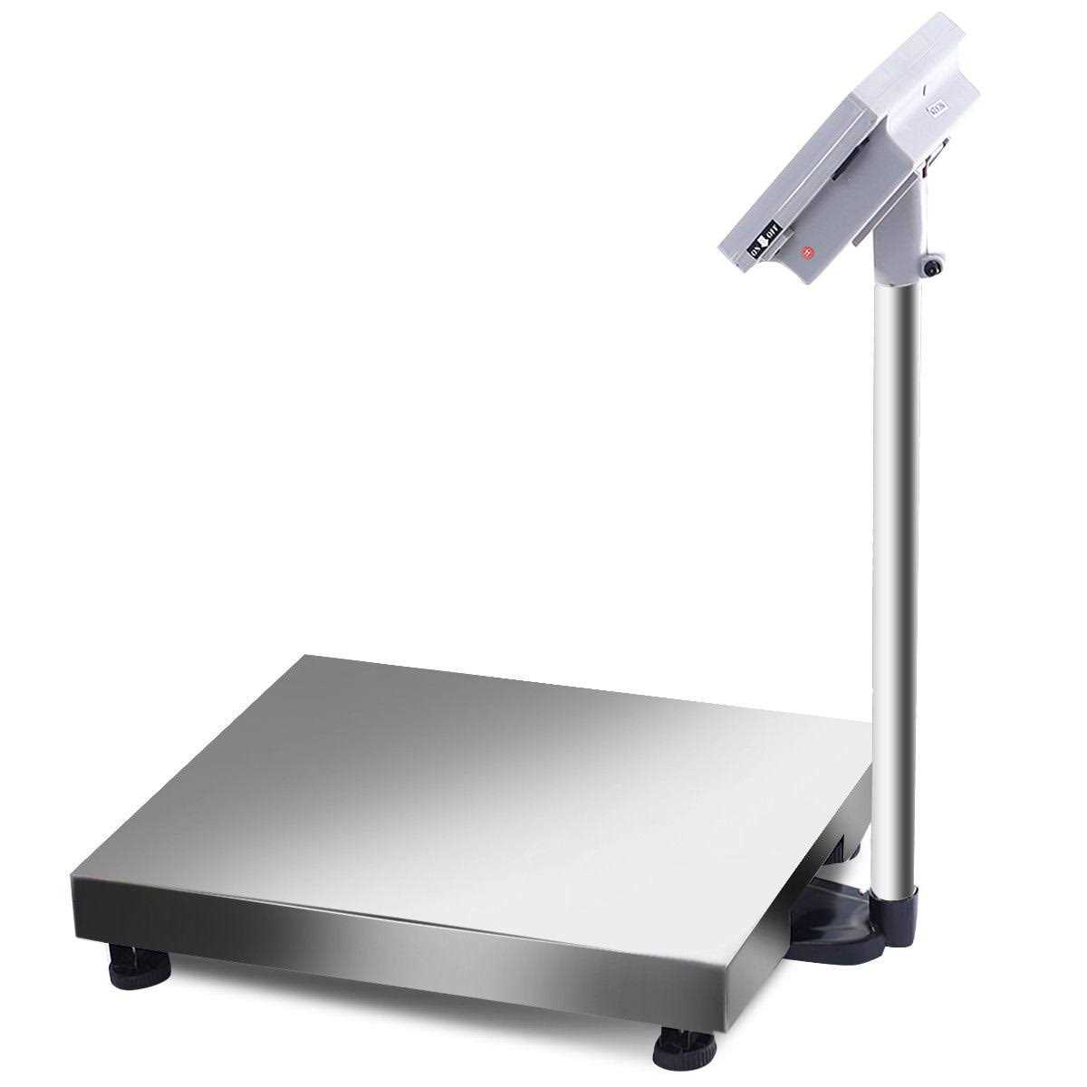 Costway 660 lbs Weight Computing Digital Floor Platform Scale - Image 5