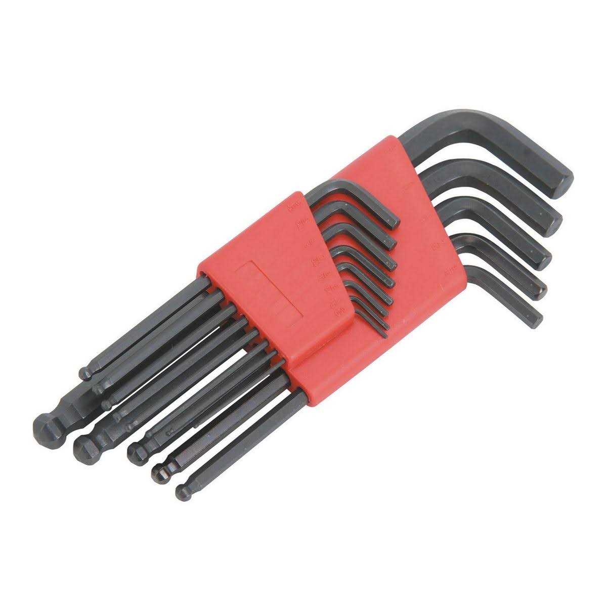 Pittsburgh SAE Ball End Hex Key Set