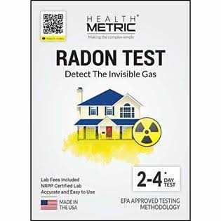 Health Metric Radon Test Kit for Home Easy to Use Charcoal Radon Gas Detector for Peace of Mind - Image 4