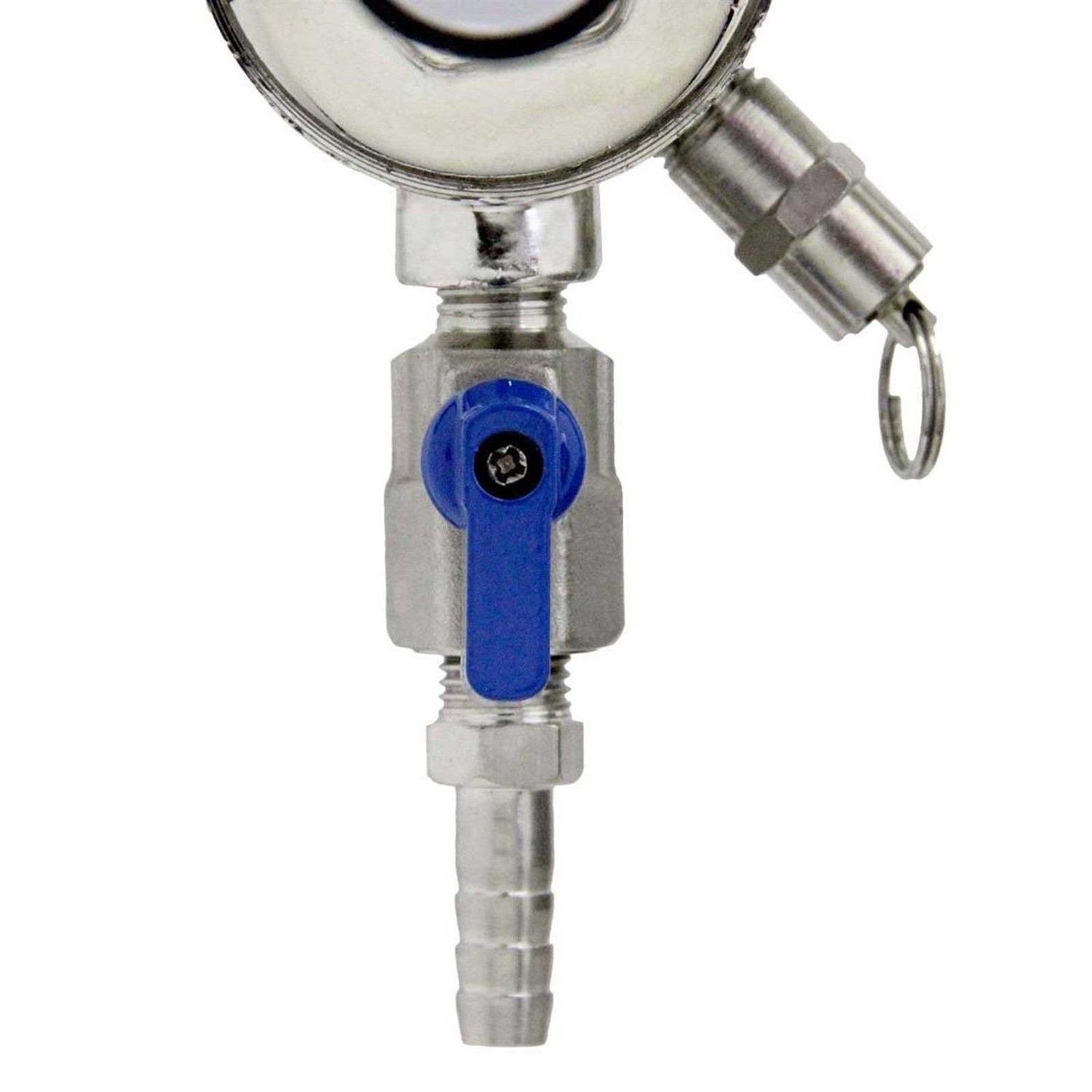 Kegco KC Lh-542 Premium Pro Series Dual Gauge CO2 Draft Beer Regulator - Image 4