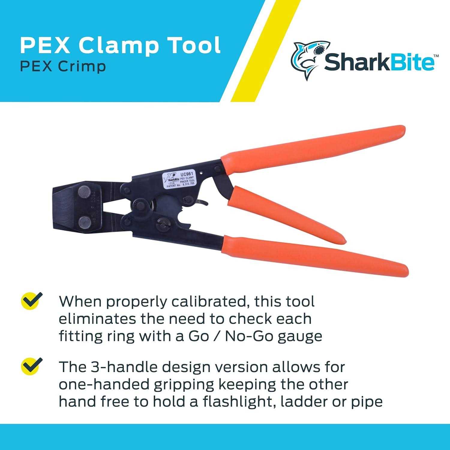 SharkBite UC961 PEX Clamp Tool - Image 4