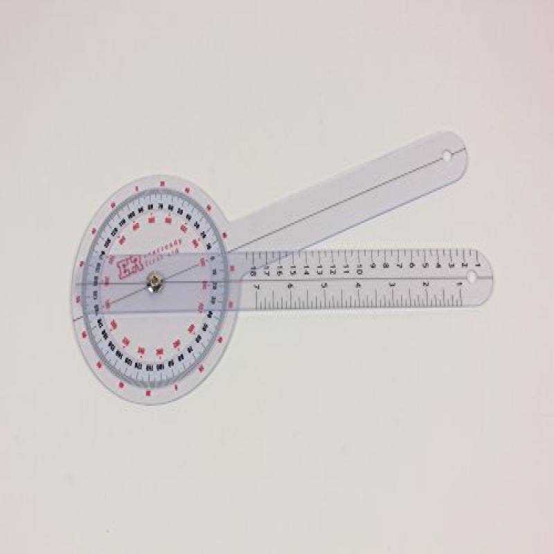 Ever Ready First Aid Plastic Goniometer 360 Degree ISOM - Image 3