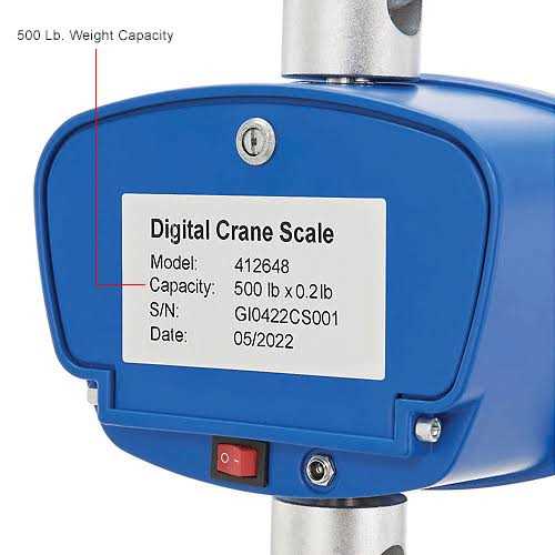 Global Industrial LED Digital Crane Scale w/ Remote - Image 5