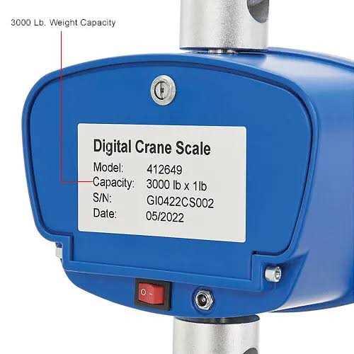 Global Industrial LED Digital Crane Scale w/ Remote - Image 4