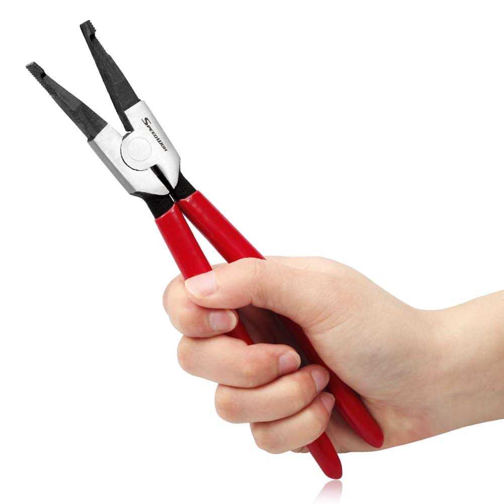 SPEEDWOX 8 Inches Lock Ring Pliers for Removing Installing Gearshift Locking Rings Special Angle Tip Circlip Retaining Ring Pliers Automobile - Image 5