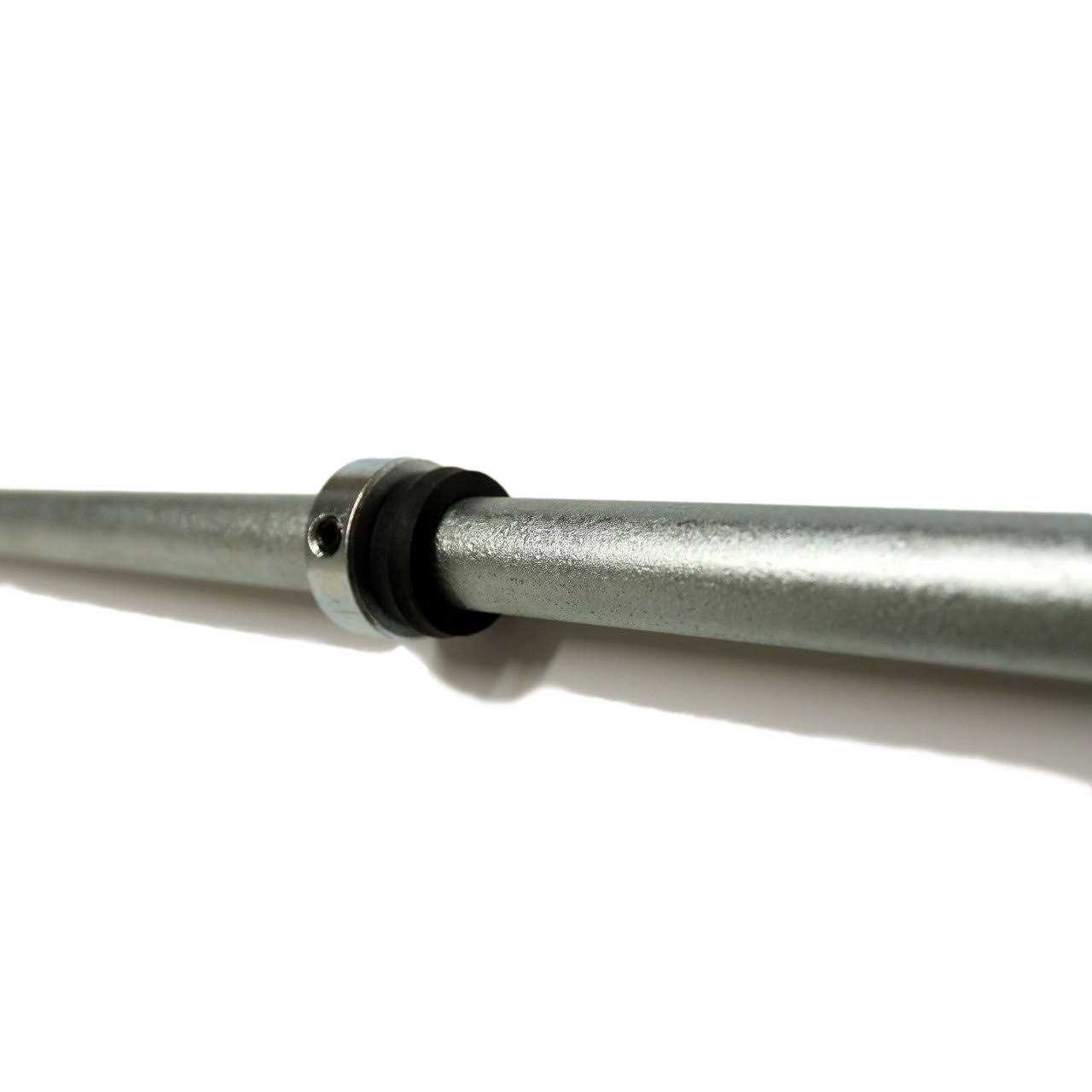 Rudedog USA 7/8 In. Zinc Coated 30 In. Lock Collar Round Zinc Sleever Bar 7878Z - Image 4