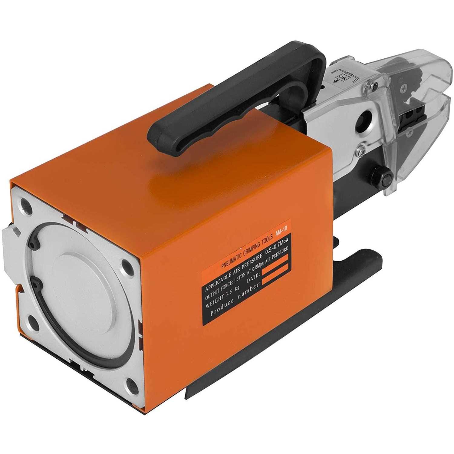 VEVOR Pneumatic Crimping Tool Am-10 Air Powered Wire Terminal Crimping Machine Crimping Up To 16mm2 - Image 3