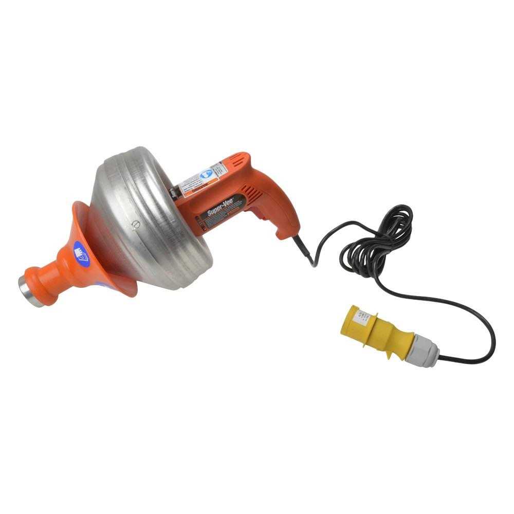 General Wire SV-F Super-Vee Drain/Sewer Cleaning Machine W/ 25' x 1/4 Cable - Image 5