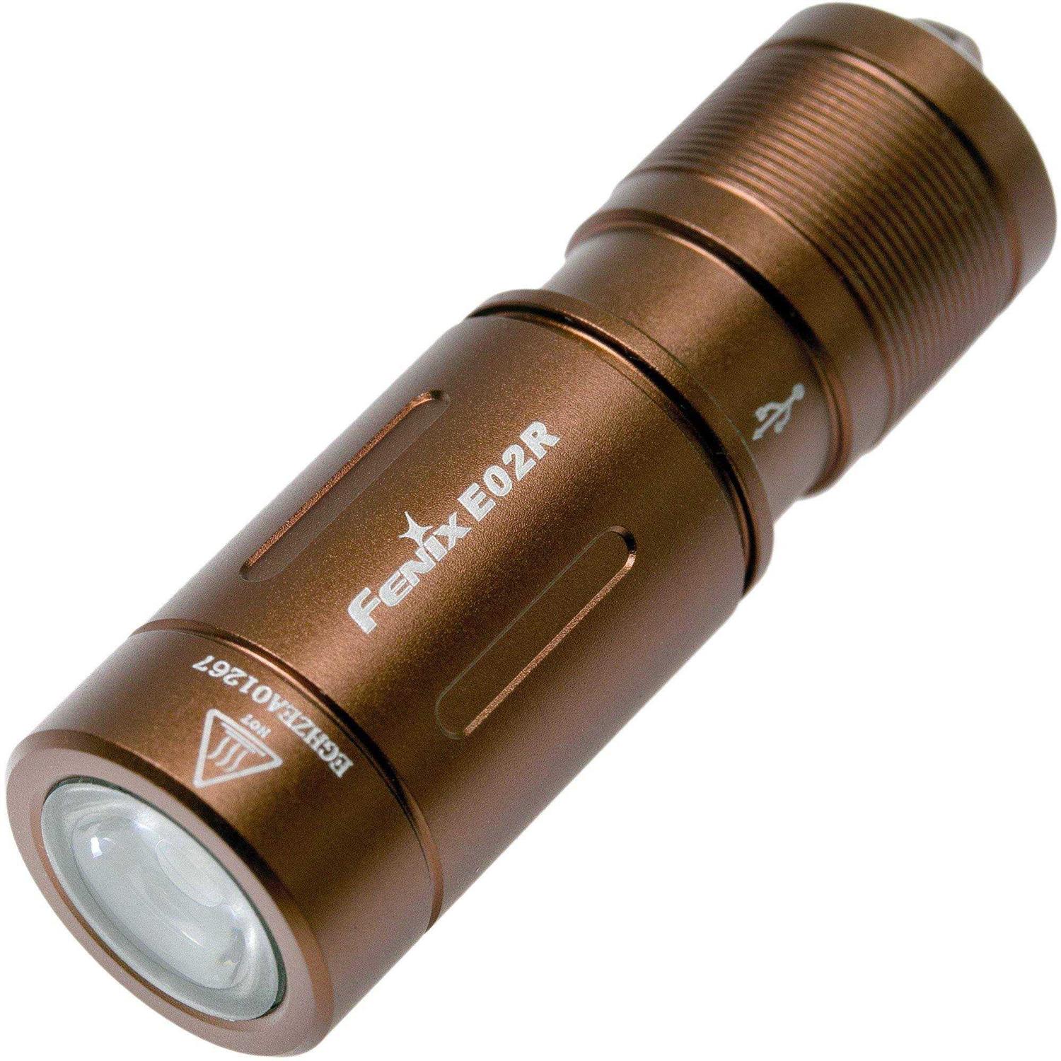 Fenix E02R Rechargeable Flashlight