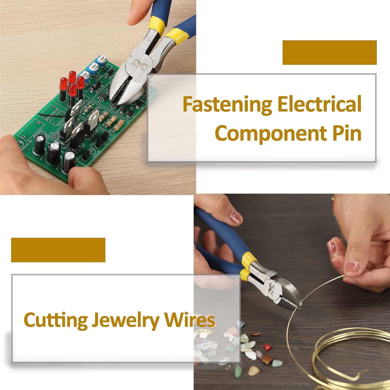 Mr. Pen Wire Cutter 6 Inch Wire Cutters Diagonal Wire Cutters - Image 4