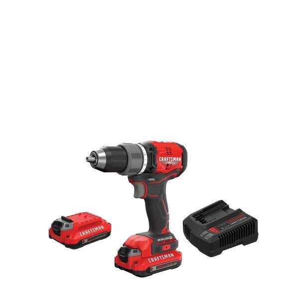 CRAFTSMAN V20 RP 20-volt Max 1/2-in Brushless Cordless Drill - Image 4
