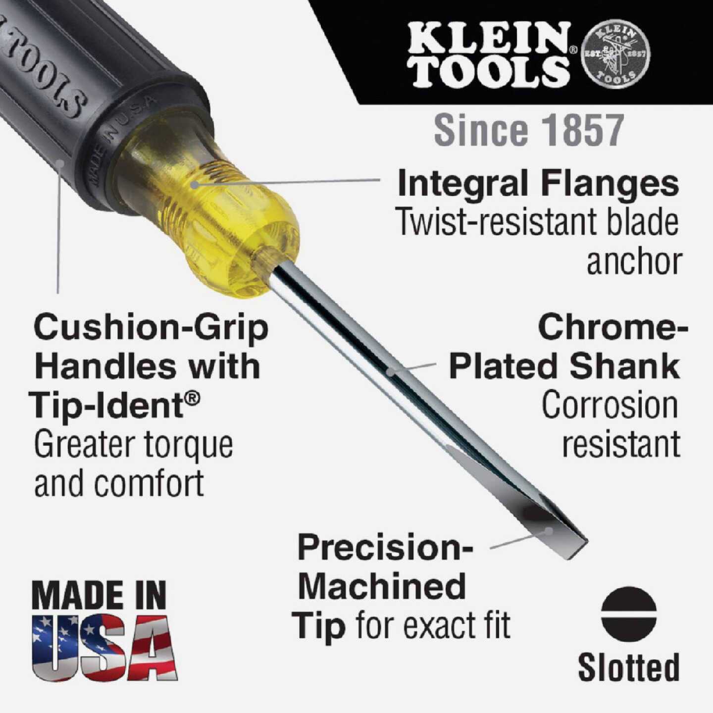 Klein Tools Cabinet Tip Screwdriver - Image 5