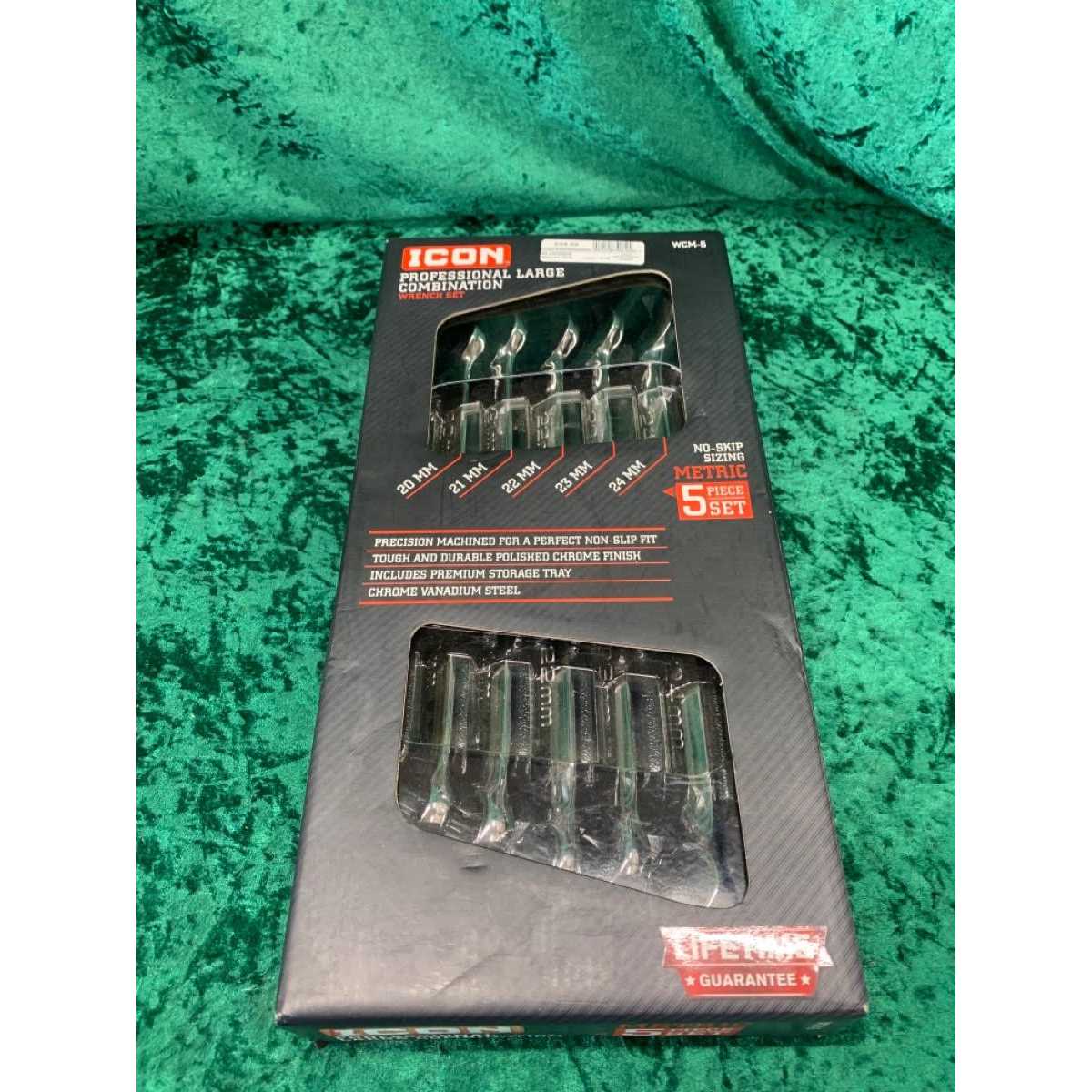 Icon Metric Professional Large Combination Wrench Set - Image 4