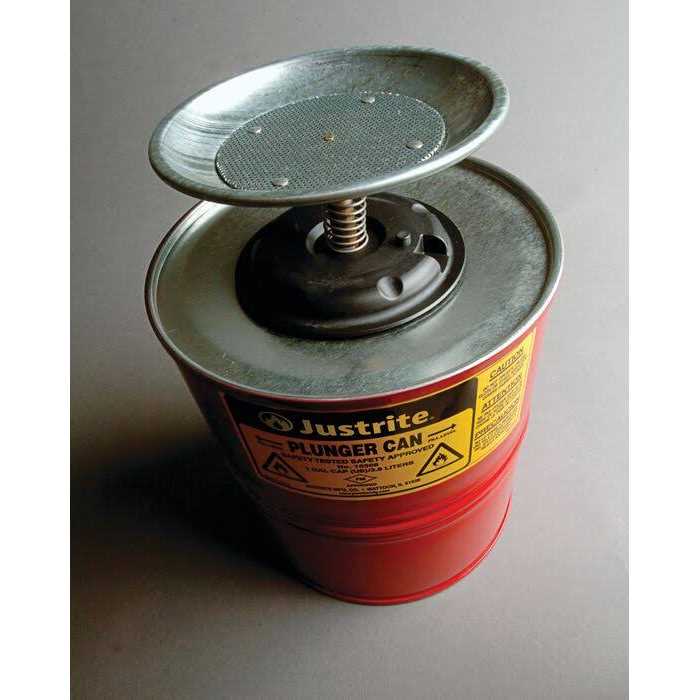 Justrite 10308 Plunger Can - Image 5