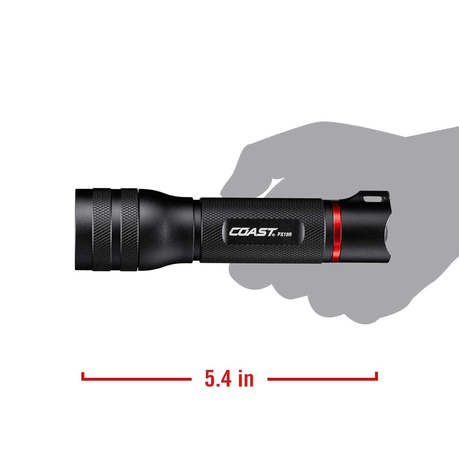 Coast Px19r Rechargeable Plus 2600 Lumen Handheld LED Flashlight - Image 3