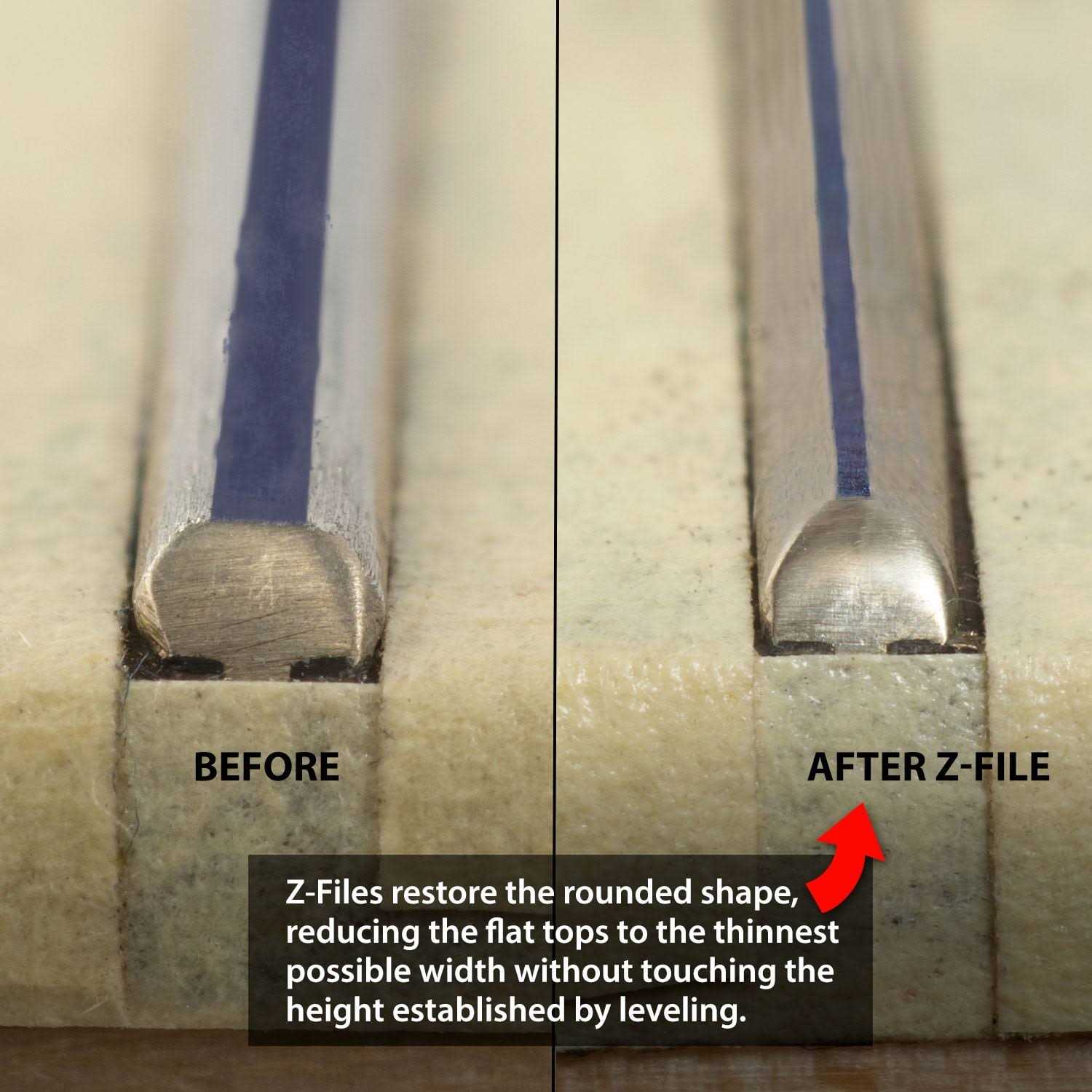 StewMac Z-File Fret Crowning File - Image 4