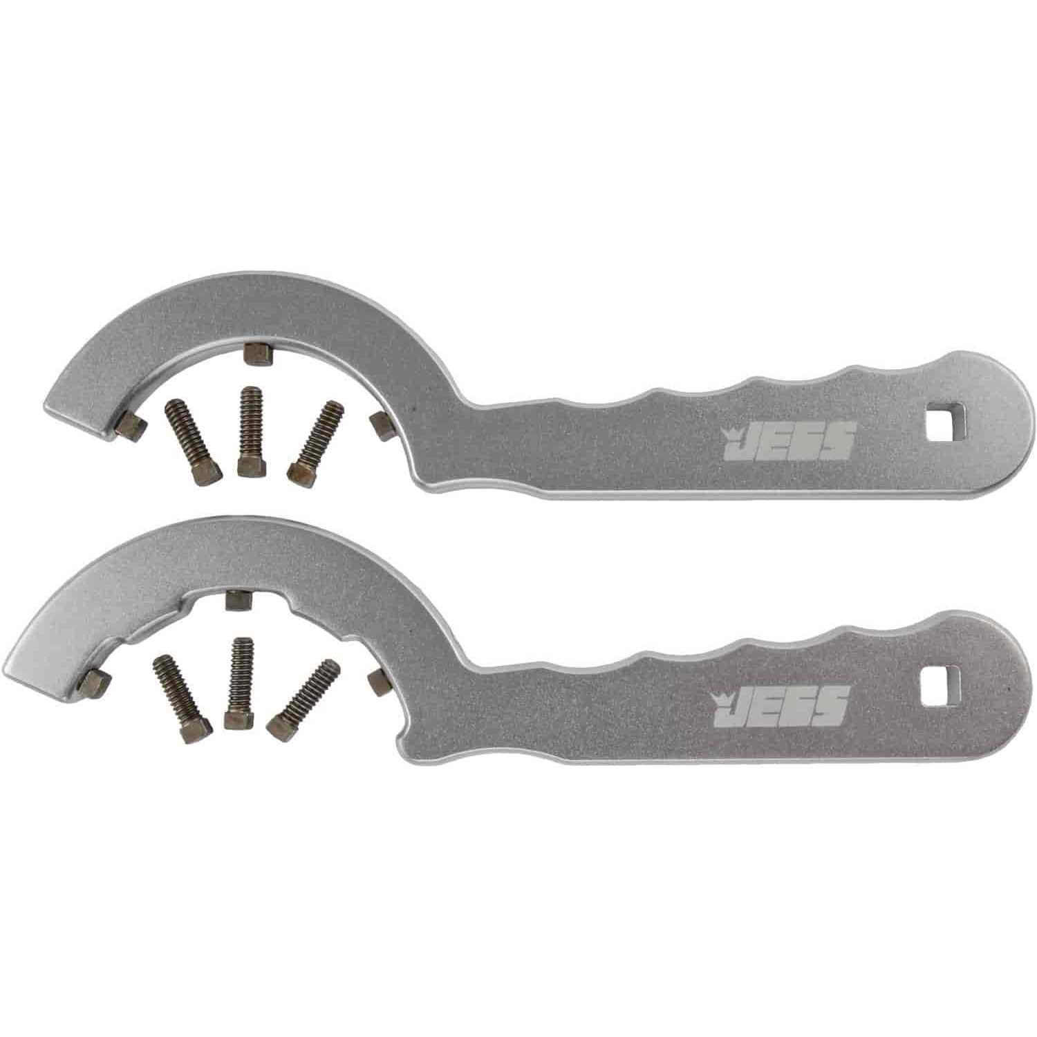 JEGS 81802 Universal Billet Spanner Wrench Set Removable Teeth - Image 5
