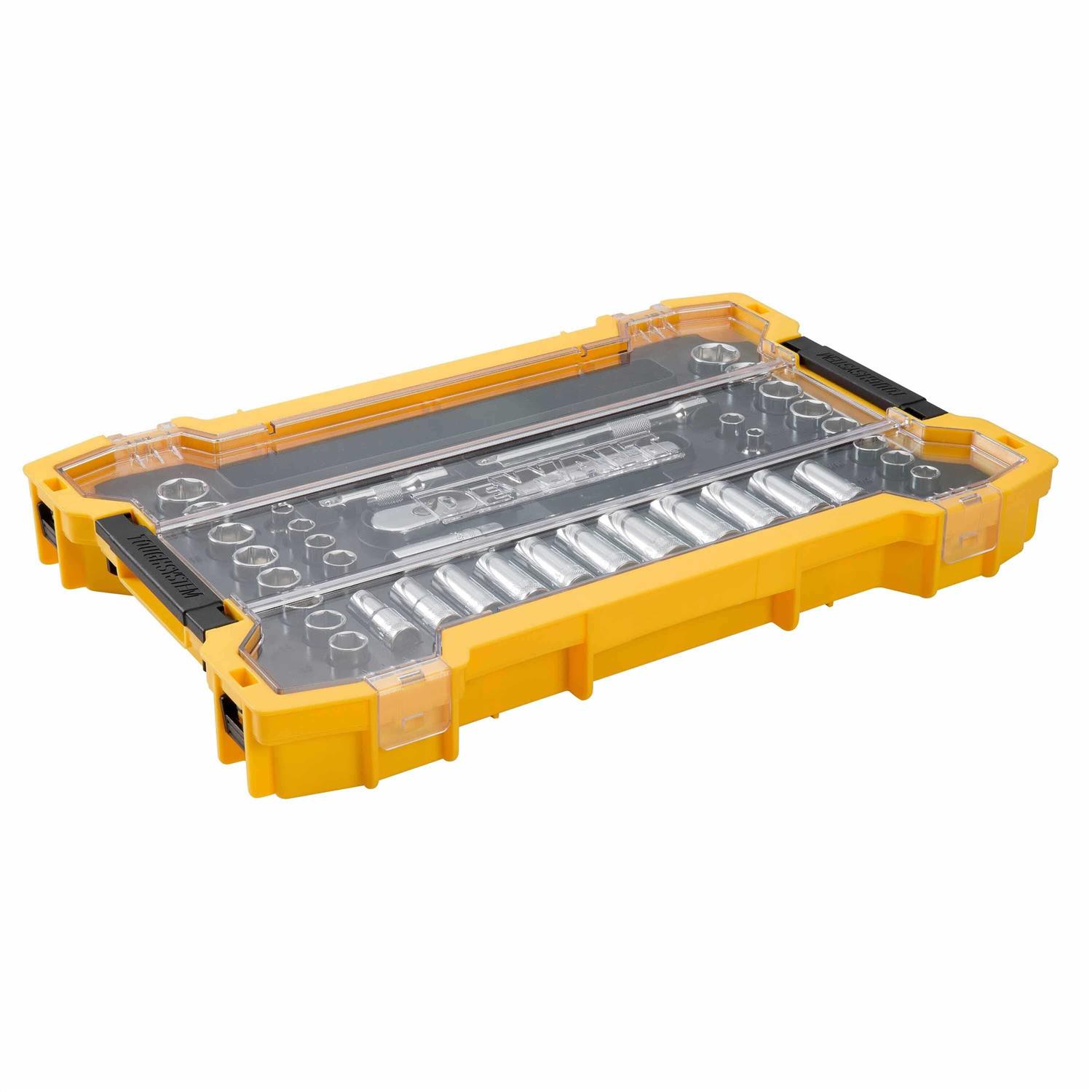 DeWalt 3/8 in. Drive Socket Set with ToughSystem Tray DWMT45400 - Image 4