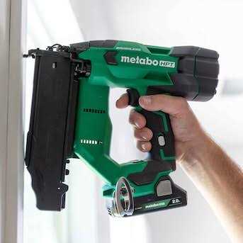 Metabo HPT 18V Brad Nailer Compact 18 Gauge Cordless Kit NT1850DFTM - Image 5