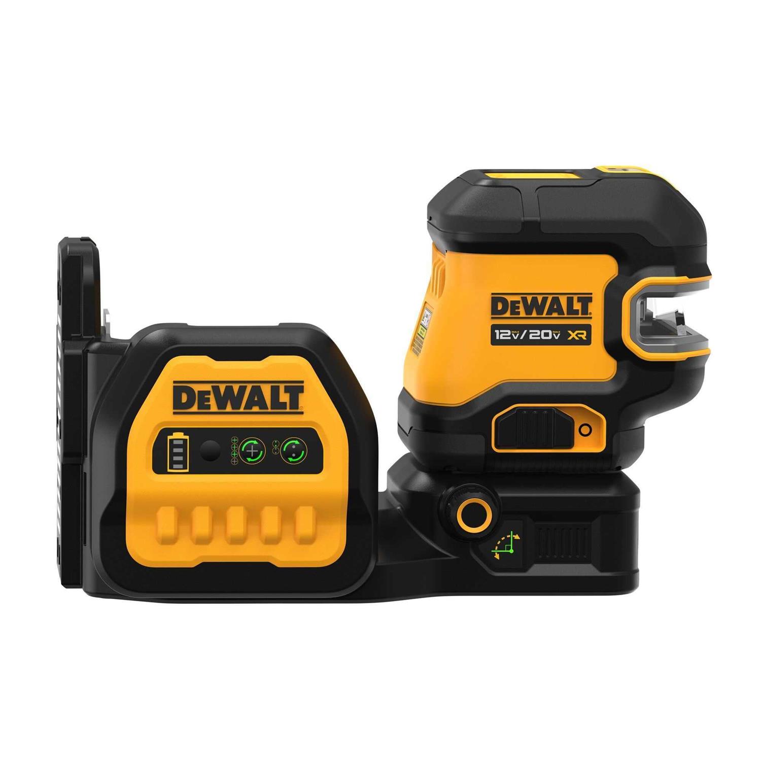 DEWALT DCLE34020GB 20V MAX Cordless Cross Line Green Laser - Image 4