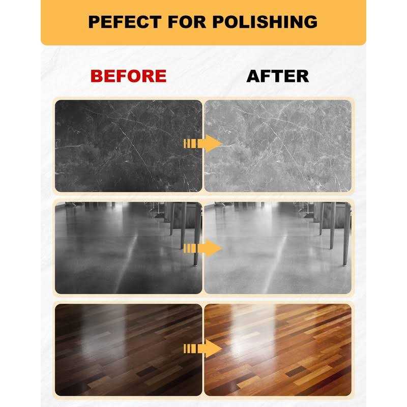 SILVEL Wet Polisher 860W/110V 6 Variable Speed Granite Polisher with Diamond Polishing Pads - Image 4