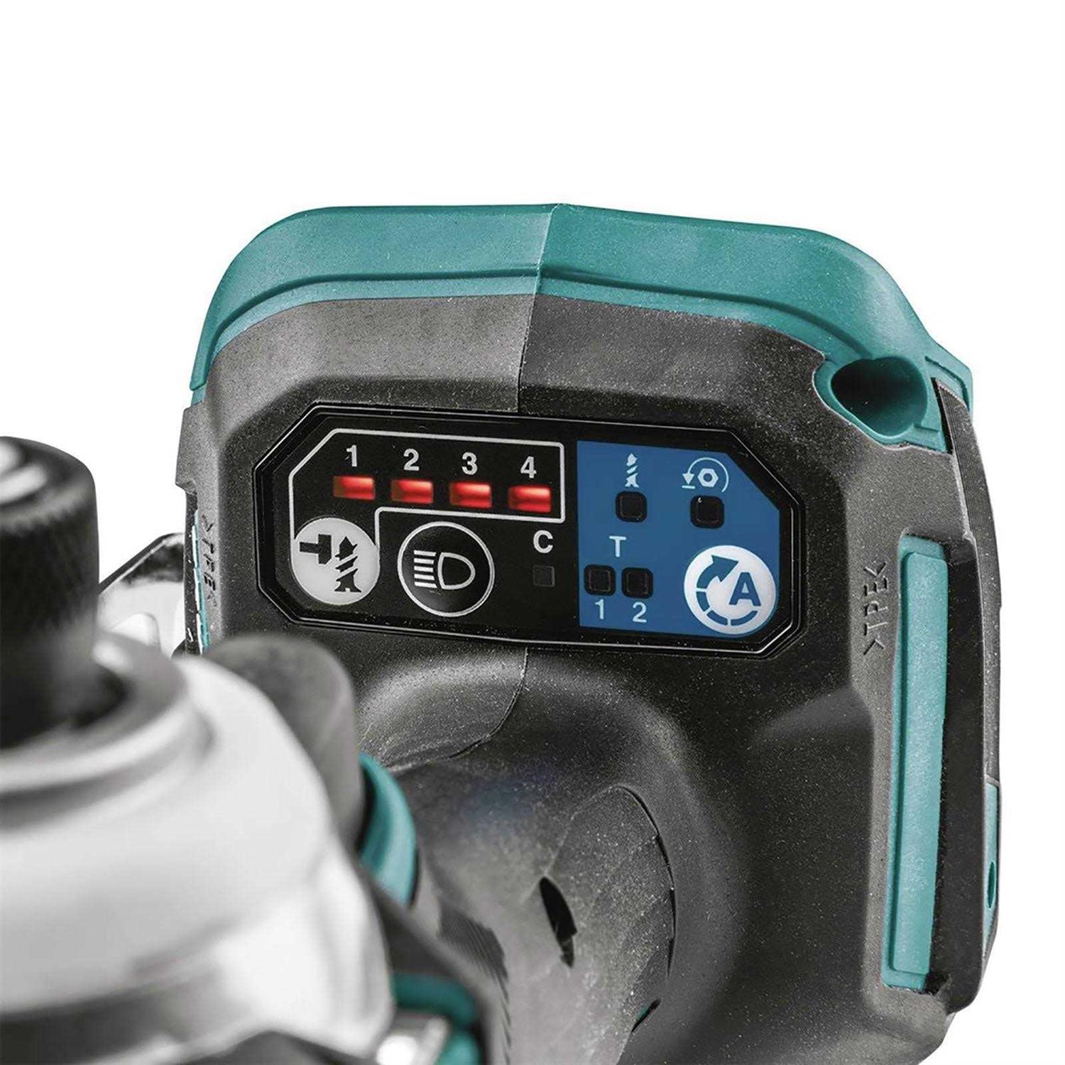 Makita XDT16Z 18V LXT Lithium-Ion Brushless Cordless Quick-Shift Mode 4-Speed Impact Driver - Image 4
