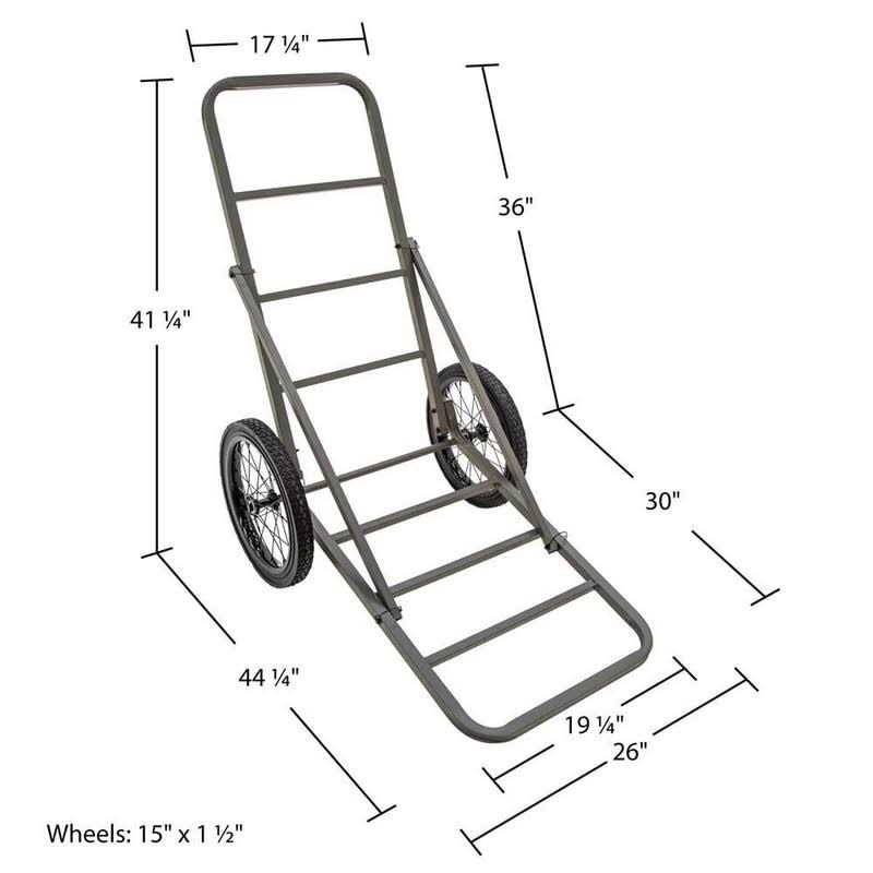 Kill Shot 300 lb. Capacity Folding Game Cart GAME-CART-SM - Image 3