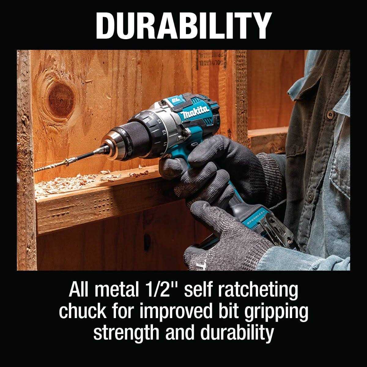 Makita XFD16Z 18V LXT 1/2 Brushless Cordless Driver-Drill - Image 4
